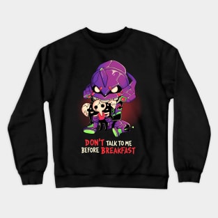 Berserk Breakfast Eva 01 Evangelion Crewneck Sweatshirt